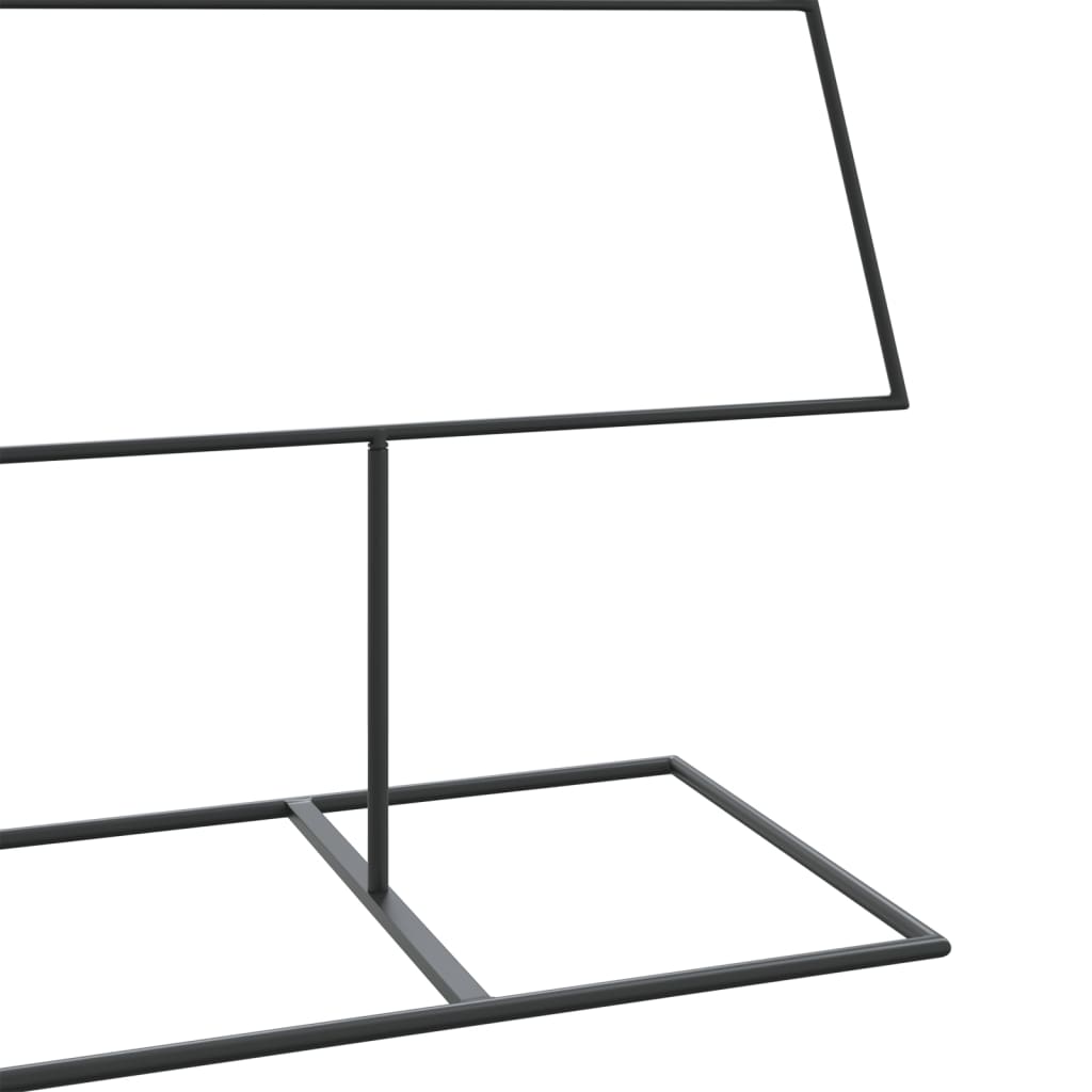 Metal Christmas Tree for Decoration Black 180 cm